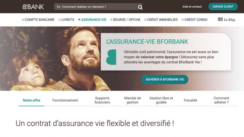 bforbank assurance vie